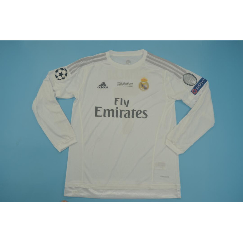 RM Retro Manga Larga UCL Final 2016