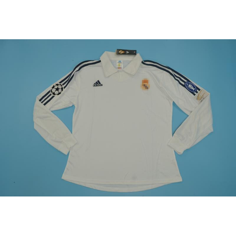 RM Retro Manga Larga UCL Final 2002