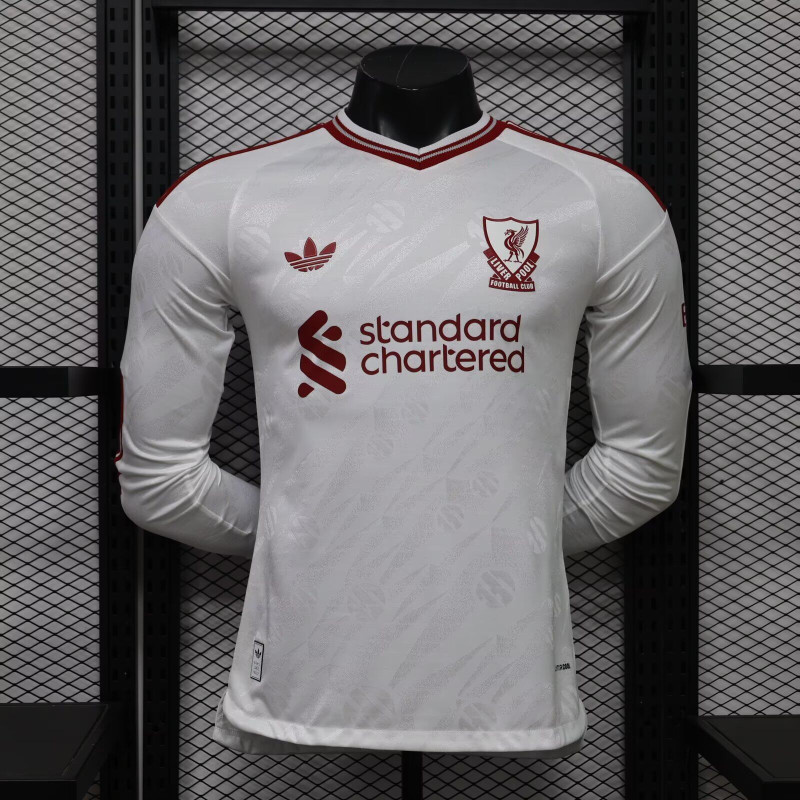 Liverpool Player Version Manga Larga Visitante 26-27