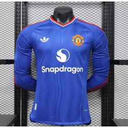 Manchester United Player Version Manga Larga Visitante 26-27