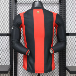 Milan Player Version Manga Larga Local 26-27