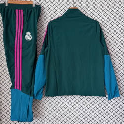 RM Chandal Cortavientos Verde Rosa 26-27