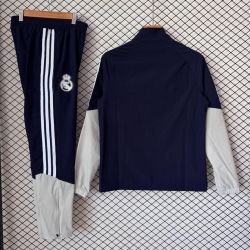 RM Chandal Cortavientos Azul Gris 26-27