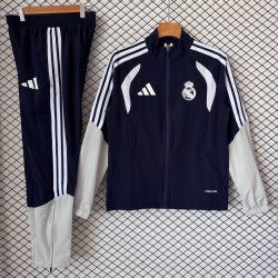 RM Chandal Cortavientos Azul Gris 26-27