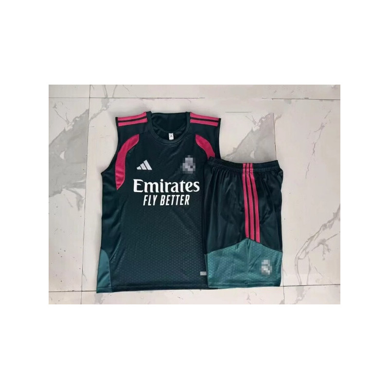 Kit Entrenamiento RM Sin Mangas Verde 26-27