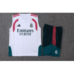 Kit Entrenamiento RM Sin Mangas Blanco 26-27