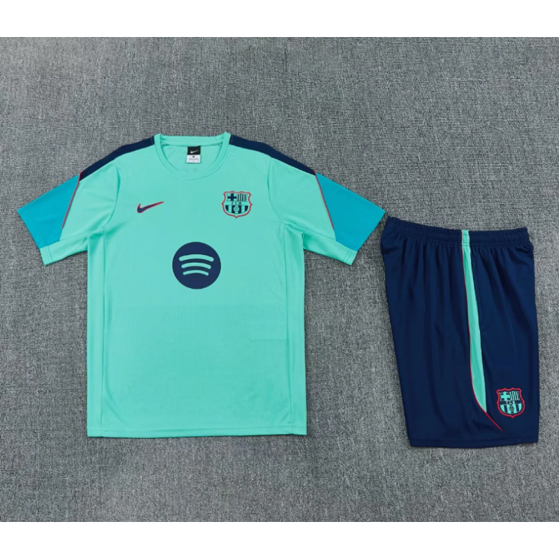Kit Entrenamiento Barcelona Verde Azul 26-27