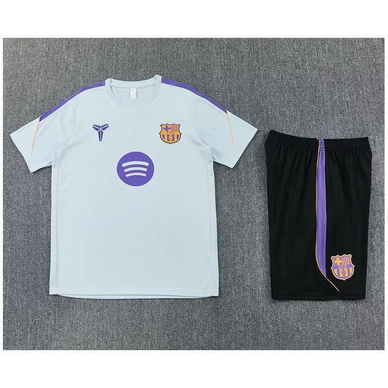 Kit Entrenamiento Barcelona Gris Morado 26-27
