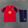 Kit Entrenamiento Barcelona Rojo 26-27