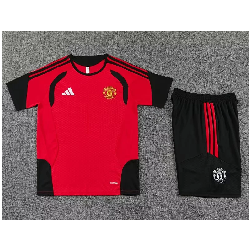 Kit Entrenamiento Manchester United Rojo 26-27
