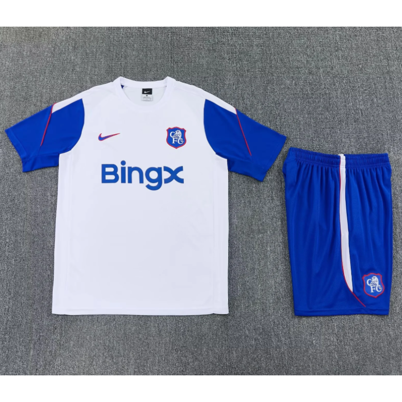 Kit Entrenamiento Chelsea Blanco Azul 26-27