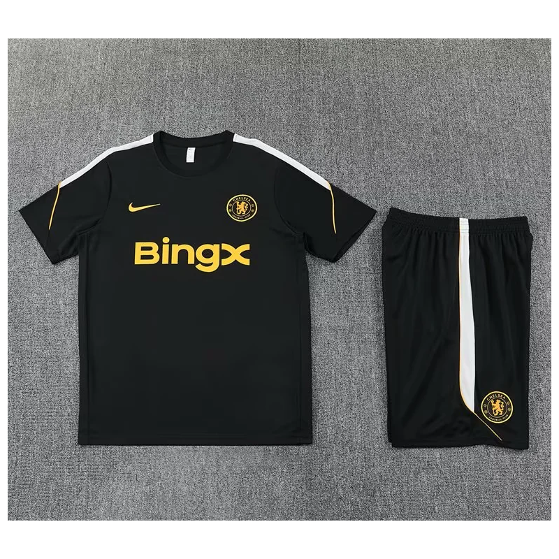 Kit Entrenamiento Chelsea Negro 26-27