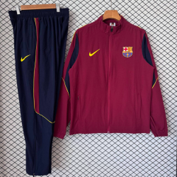 Barcelona Chandal Cortavientos Granate 26-27