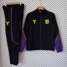 Barcelona Chandal Cortavientos Negro Morado 26-27