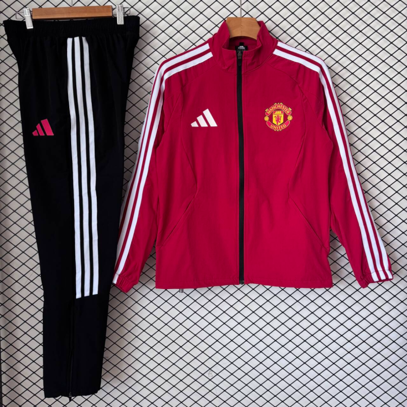 Manchester United Chandal Cortavientos Rojo 26-27