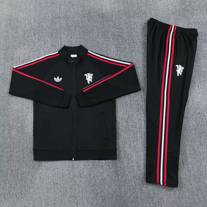 Manchester United Chandal Negro Rojo 26-27