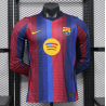 Barcelona Manga Larga Player Version Local 26-27