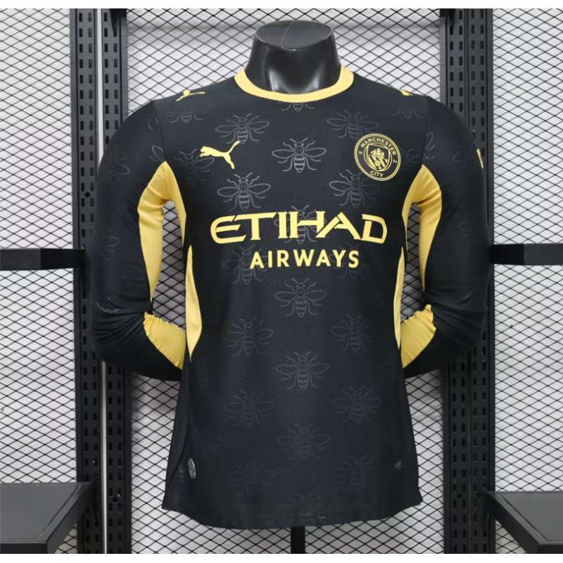 Manchester City Player Version Manga Larga Visitante 26-27