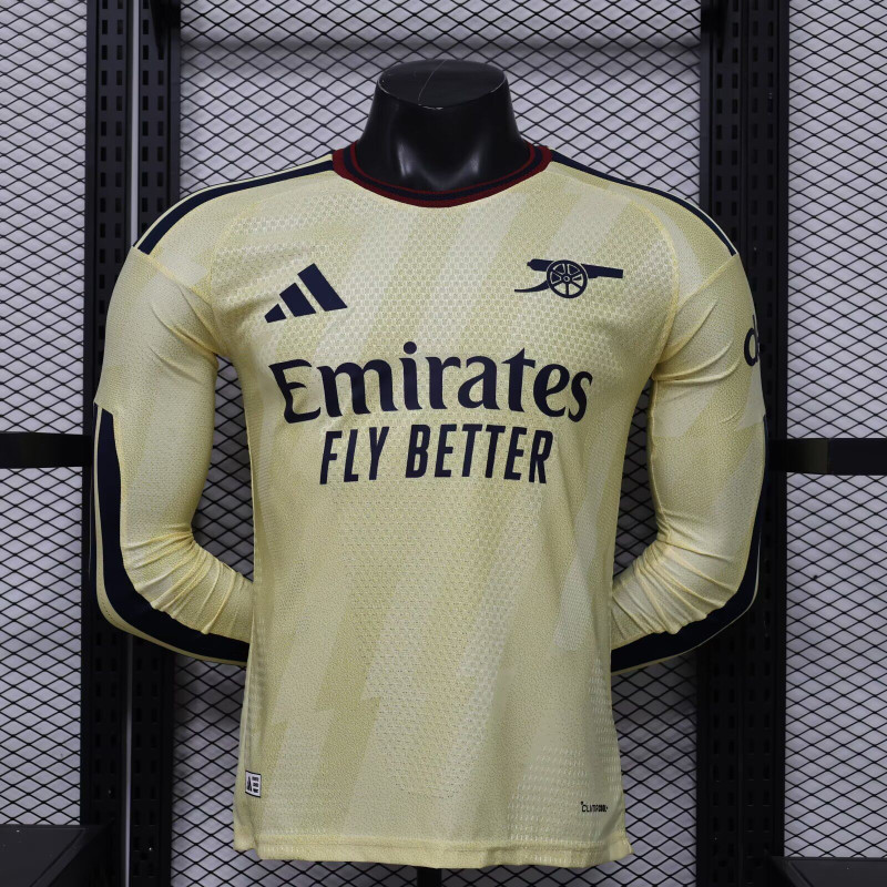 Arsenal Manga Larga Player Version Tercera 26-27