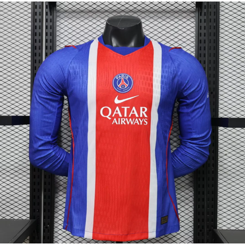 PSG Manga Larga Player Version Local 26-27