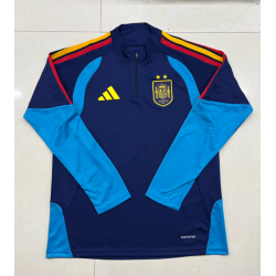 España Sudadera Azul Oscura 2026 2 Estrellas