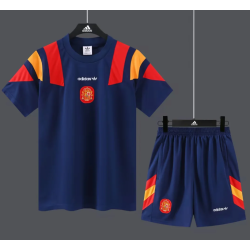 Kit Entrenamiento España Retro Azul 2026