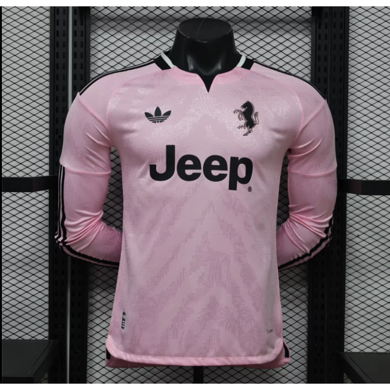 Juventus Player Version Manga Larga Visitante 26-27