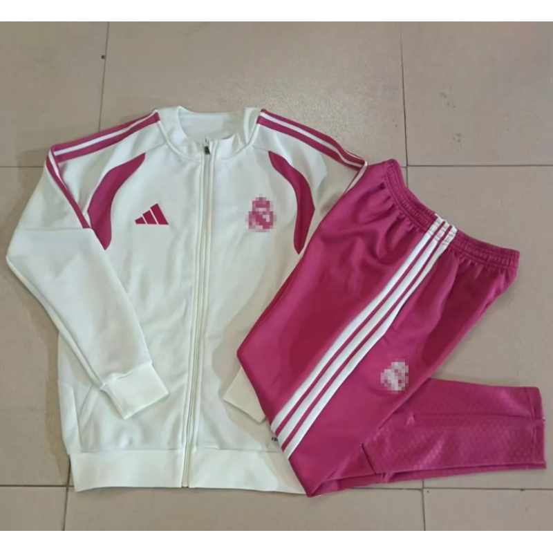 Chandal Niño RM Blanco Rosa 26-27