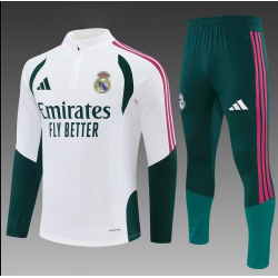 Chandal Niño RM Entrenamiento Blanco Verde 26-27
