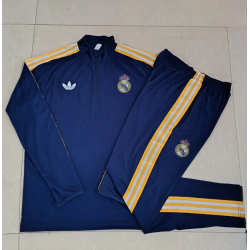 Chandal Niño RM Entrenamiento Azul Oscuro Lineas 26-27