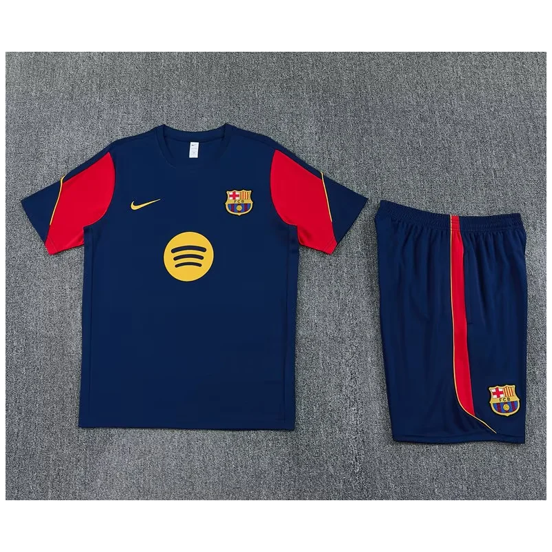 Kit Entrenamiento Barcelona Azul Oscuro 26-27