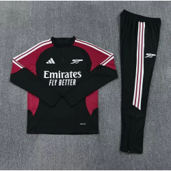Arsenal Chandal Entrenamiento Negro Rojo 26-27