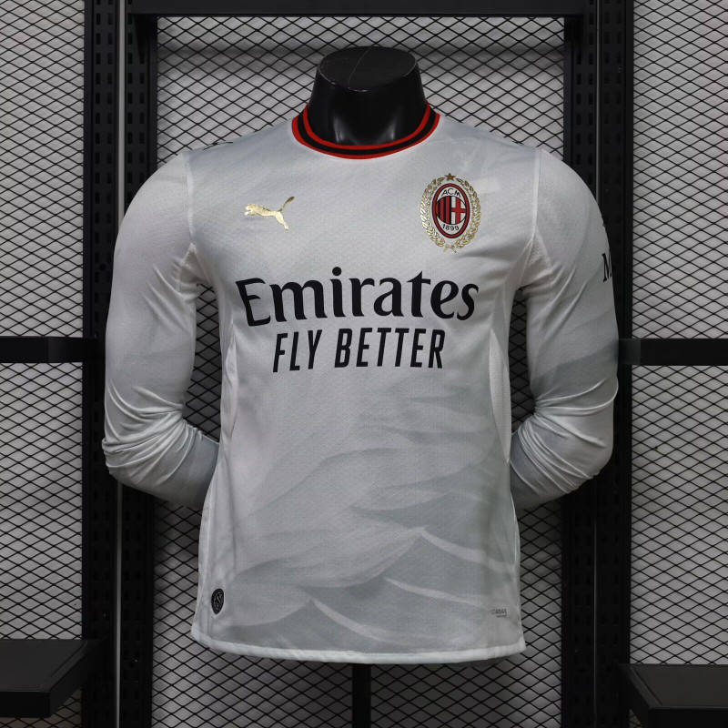 Milan Player Version Manga Larga Visitante 26-27