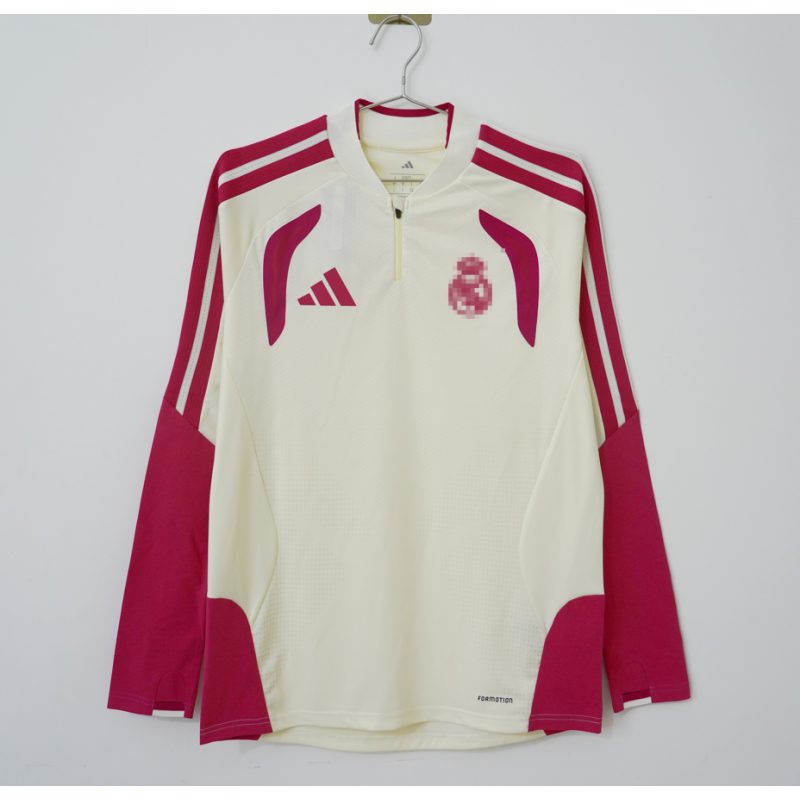 RM Sudadera Player Version Blanco Rosa 26-27