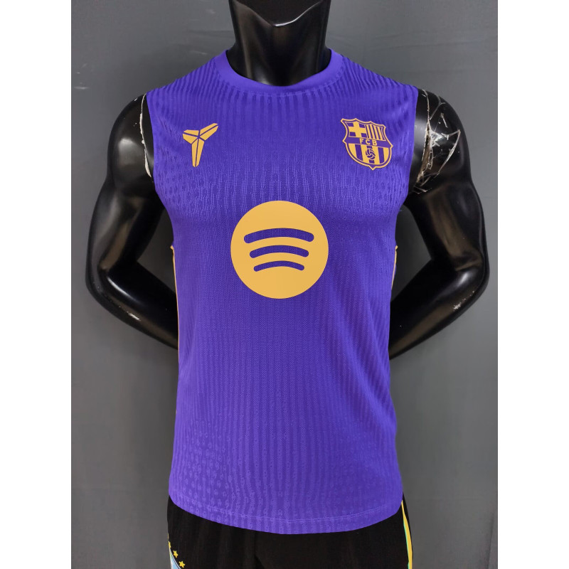 Barcelona Player Version Sin Mangas Morado 26-27