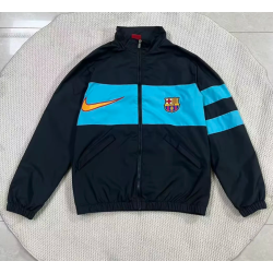 Barcelona Cortavientos Negro Azul 26-27