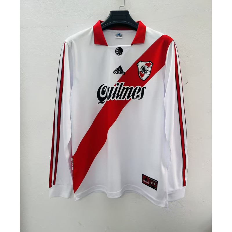 River Plate Retro Manga Larga Local 98-99