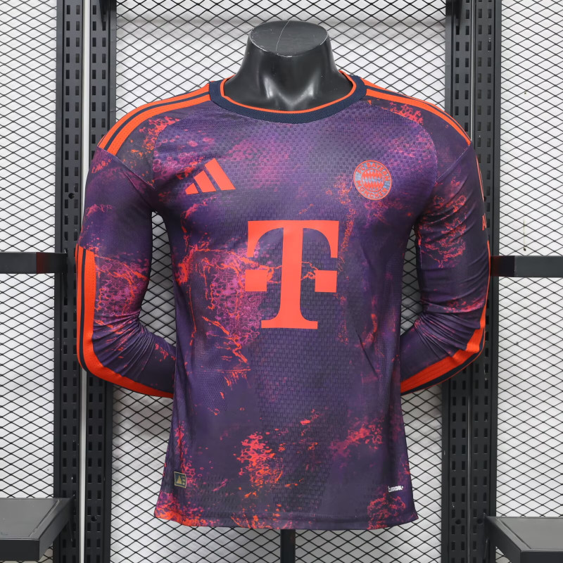 Bayern Munich Player Version Manga Larga Tercera 26-27
