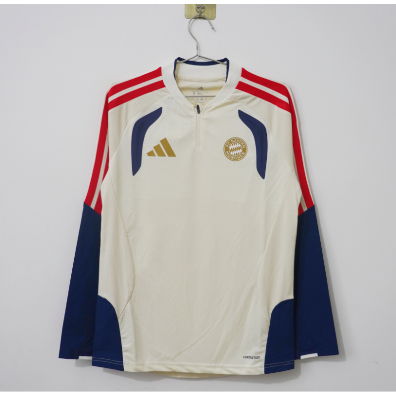Bayern Munich Sudadera Player Version Crema 26-27
