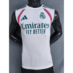 RM Entrenamiento Player Version Sin Mangas Blanca 26-27