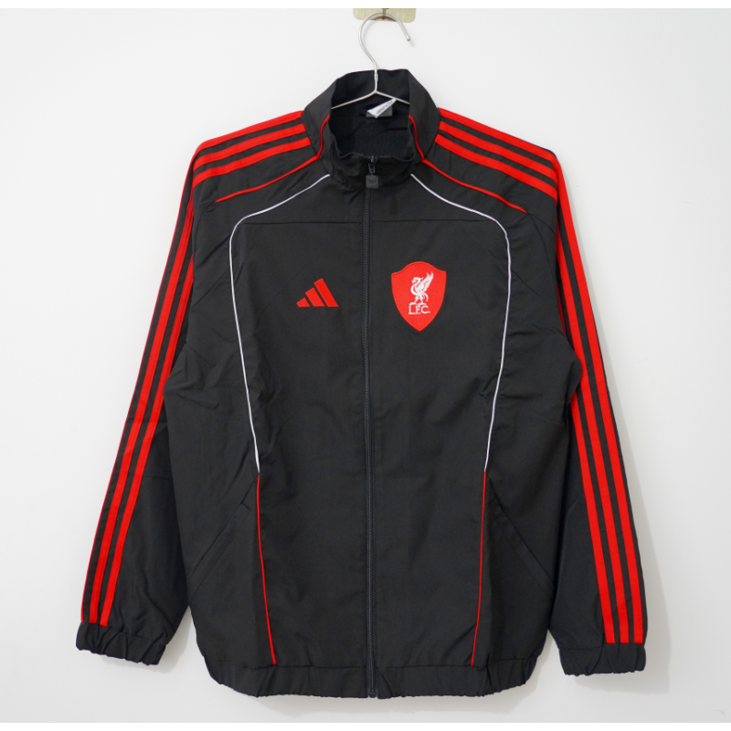 Liverpool Cortavientos Negro Rojo 26-27