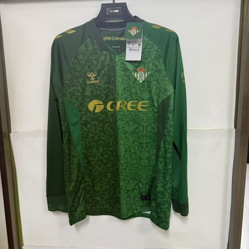 Real Betis Manga Larga Visitante 26-27
