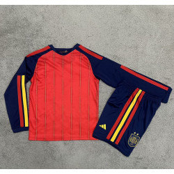 España 2 ESTRELLAS KIT NIÑO Manga Larga Local 2026