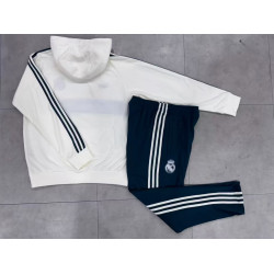 RM Chandal Capucha Blanco Verde 26-27