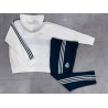 RM Chandal Capucha Blanco Verde 26-27