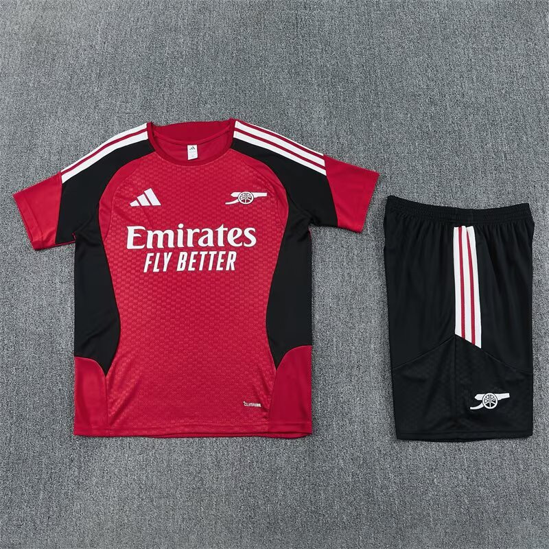 Kit Entrenamiento Arsenal Rojo Negro 26-27