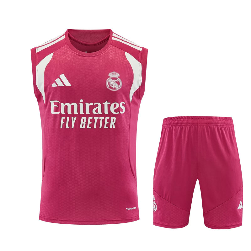 Kit Entrenamiento RM Sin Mangas Rosa 26-27