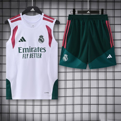 Kit Entrenamiento RM Sin Mangas Blanco 26-27