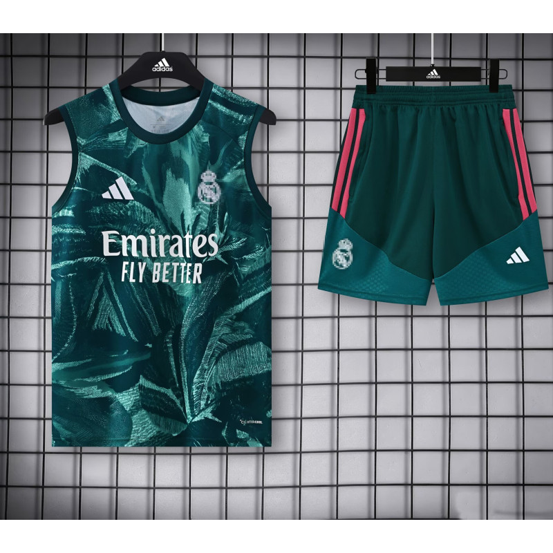 Kit Entrenamiento RM Sin Mangas Verde 26-27
