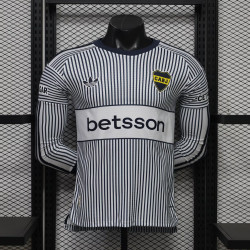Boca Juniors Player Version Manga Larga Visitante 26-27